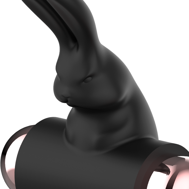 COQUETTE CHIC DESIRE - BLACK/GOLD VIBRATING RING
