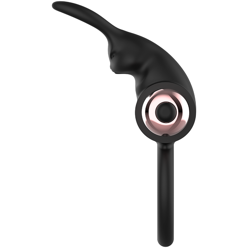 COQUETTE CHIC DESIRE - BLACK/GOLD VIBRATING RING