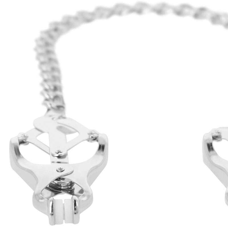 DARKNESS - METAL CLIP WITH CHAIN