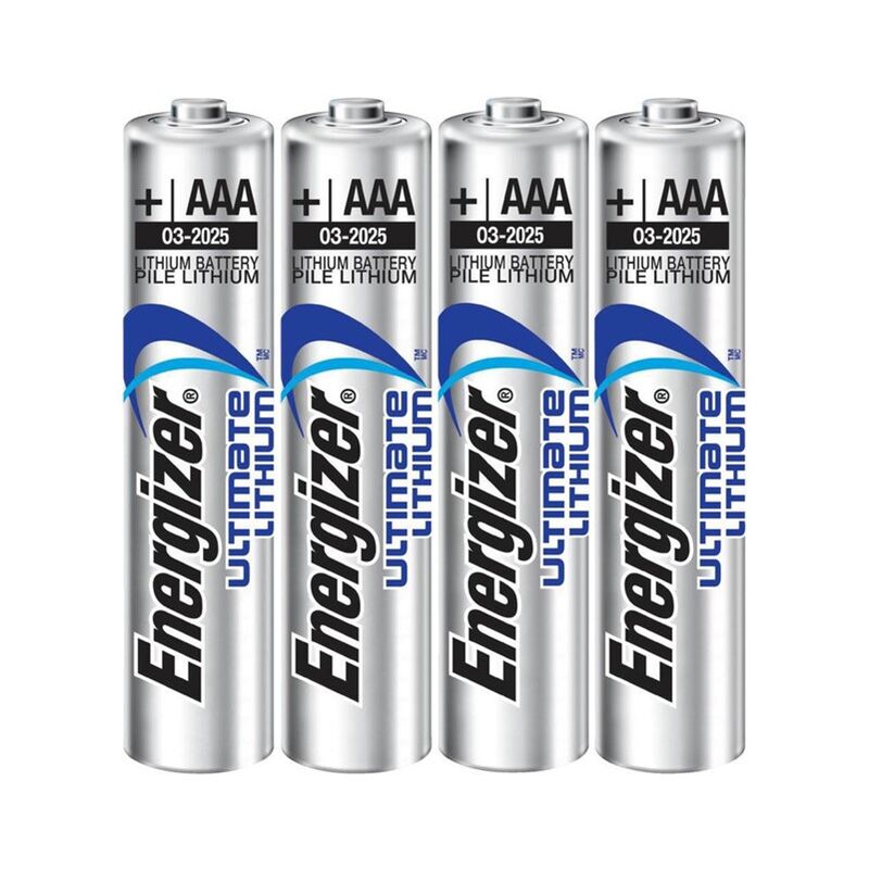 ENERGIZER - ÚLTIMAS PILAS DE LITIO AAA L92 LR03 1,5 V *4