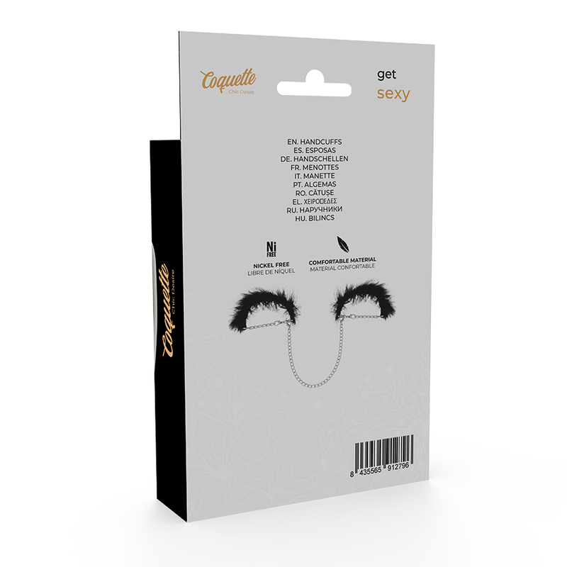 COQUETTE CHIC DESIRE - FETISH DELUXE HANDCUFFS