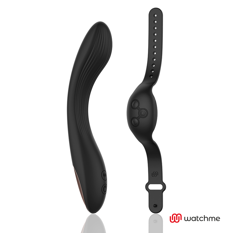 ANNE'S DESIRE - CURVE TECHNOLOGY REMOTE CONTROL WATCHME BLACK