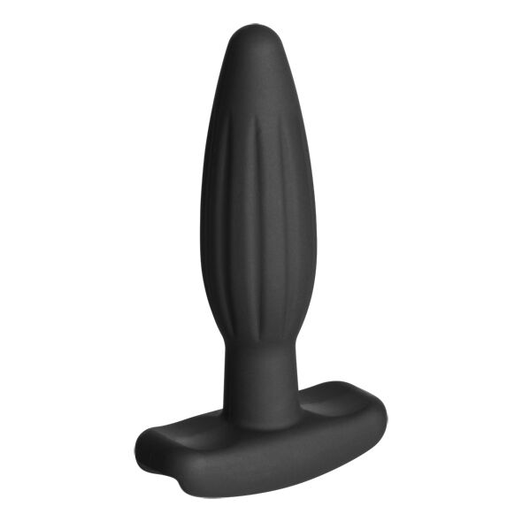 ELECTRASTIM - SMALL ROCKER BLACK SILICONE ANAL PLUG