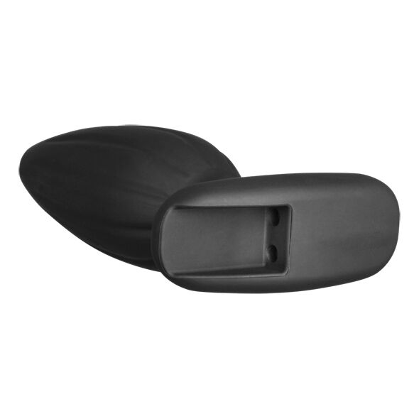 ELECTRASTIM - BLACK SILICONE ANAL PLUG ROCKER MEDIUM