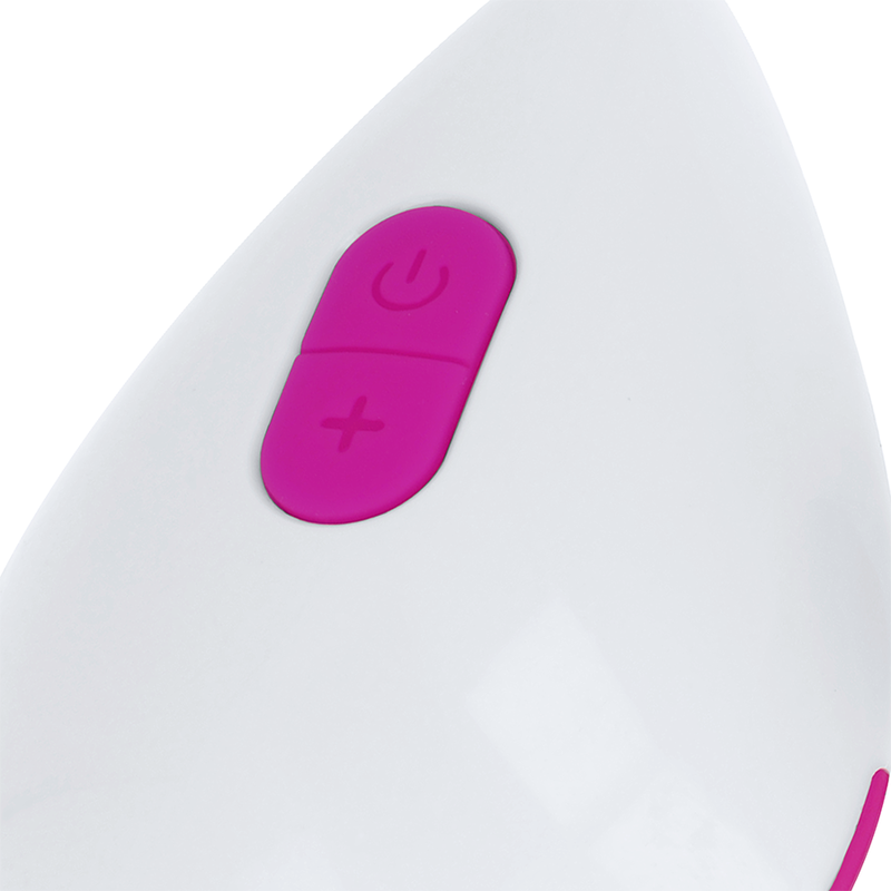 OHMAMA - HUEVO VIBRADOR DE 10 MODOS MORADO Y BLANCO