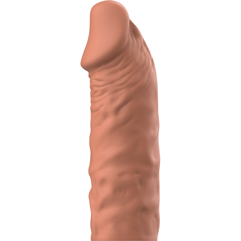 VIRILXL - EXTENSIÓN PARA EL PENE DE SILICONA LÍQUIDA V5 MARRÓN
