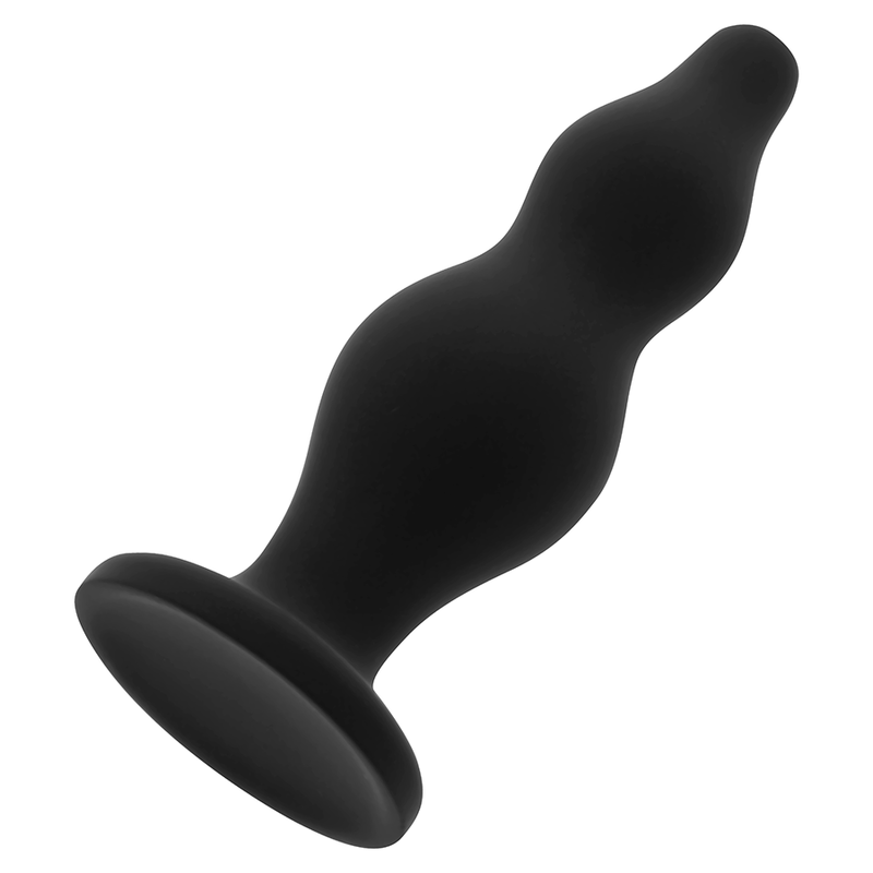 OHMAMA - PLUG ANAL DE SILICONA CON ENCAJE 12 CM