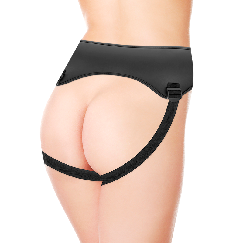 CYBER SILICOCK - LIQUID SILICONE CONNOR STRAP-ON WITH 3 FREE RINGS 20.5 CM -O- 3.7 CM