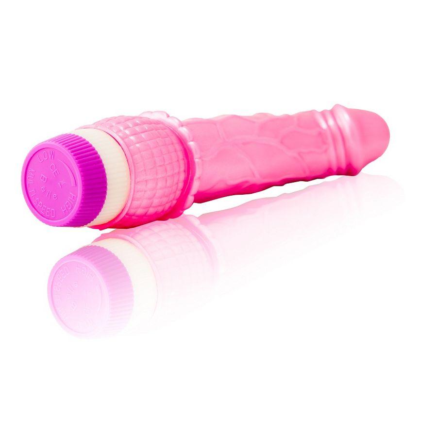 PROM - WAVES OF PLEASURE VIBRATOR 23 CM PINK