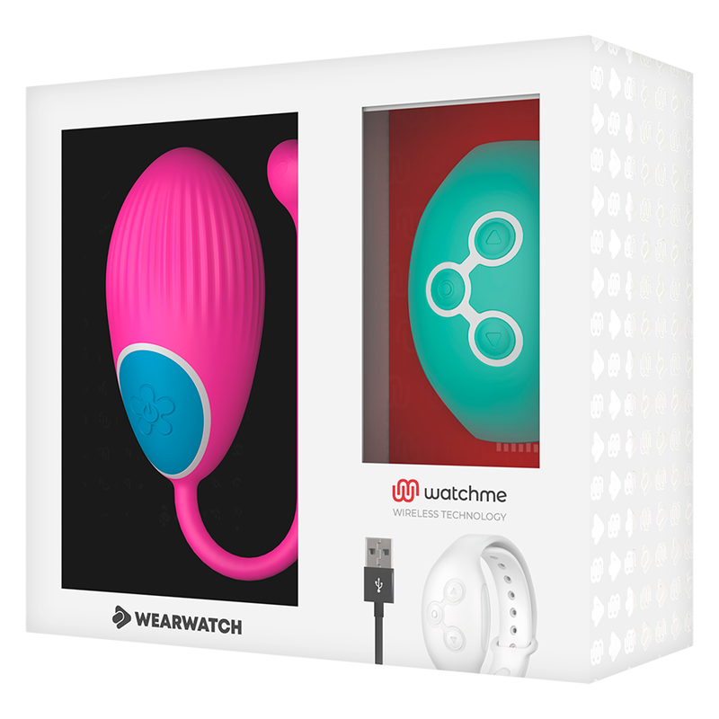 WEARWATCH - WATCHME TECHNOLOGY REMOTE CONTROL FUCHSIA EGG / SEAWATER