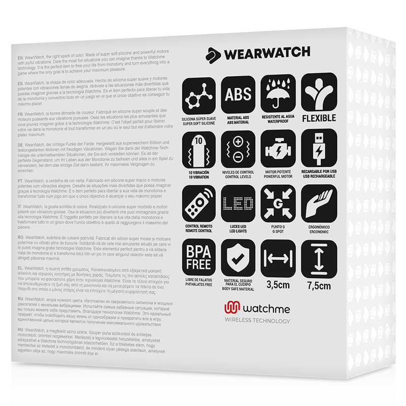 WEARWATCH - SEAWATER EGG WATCHME REMOTE CONTROL TECHNOLOGY