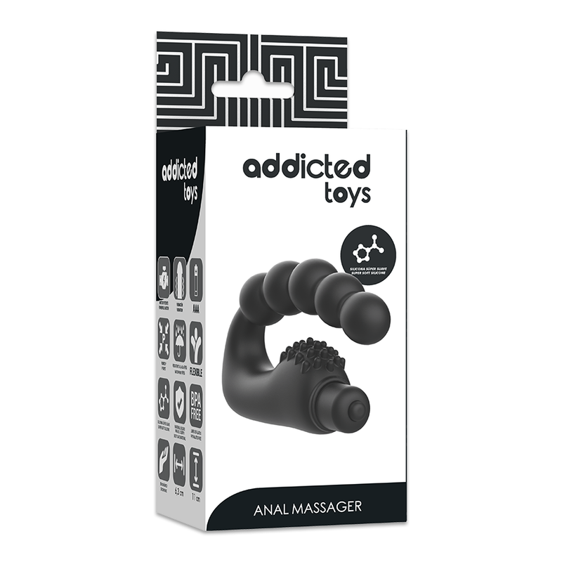 ADDICTED TOYS - MASAJEADOR ANAL PROTÉSICO VIBRADOR