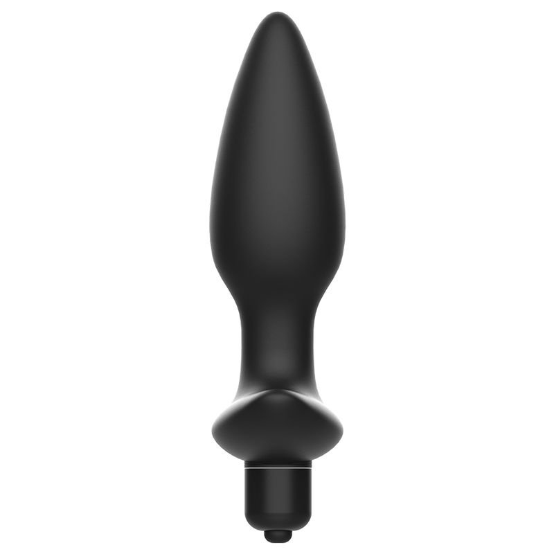 ADDICTED TOYS - MASAJEADOR ANAL CON VIBRACIÓN NEGRO